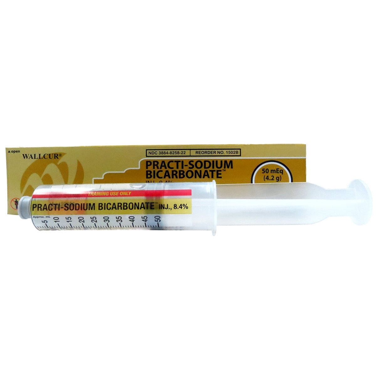 Wallcur-Practi-Sodium Bicarbonate 8.4% Luer Lock Syringe-MedTech-1